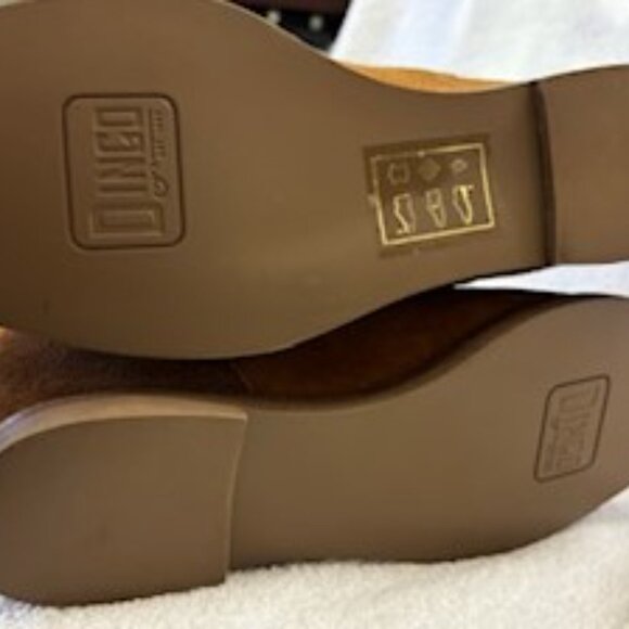 Dingo Kelsey Suede western pull on low boot Women's Size 8-1/2 - Picture 8 of 9